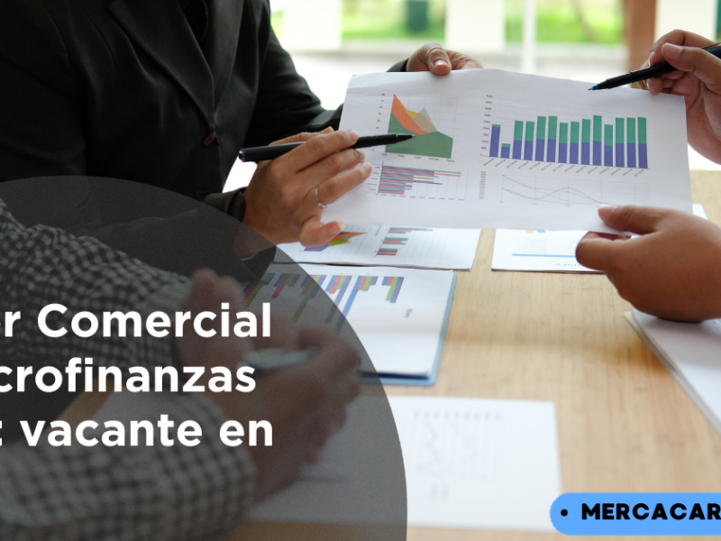 asesor comercial de microfinanzas